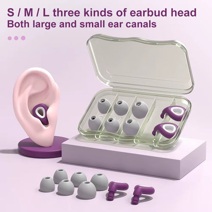 1 Set Ear Plugs for Sleeping Tapones Para Dormir Noise Reduction Waterproof Swimming Ear Plug Protection Oordopjes Earplugs Set